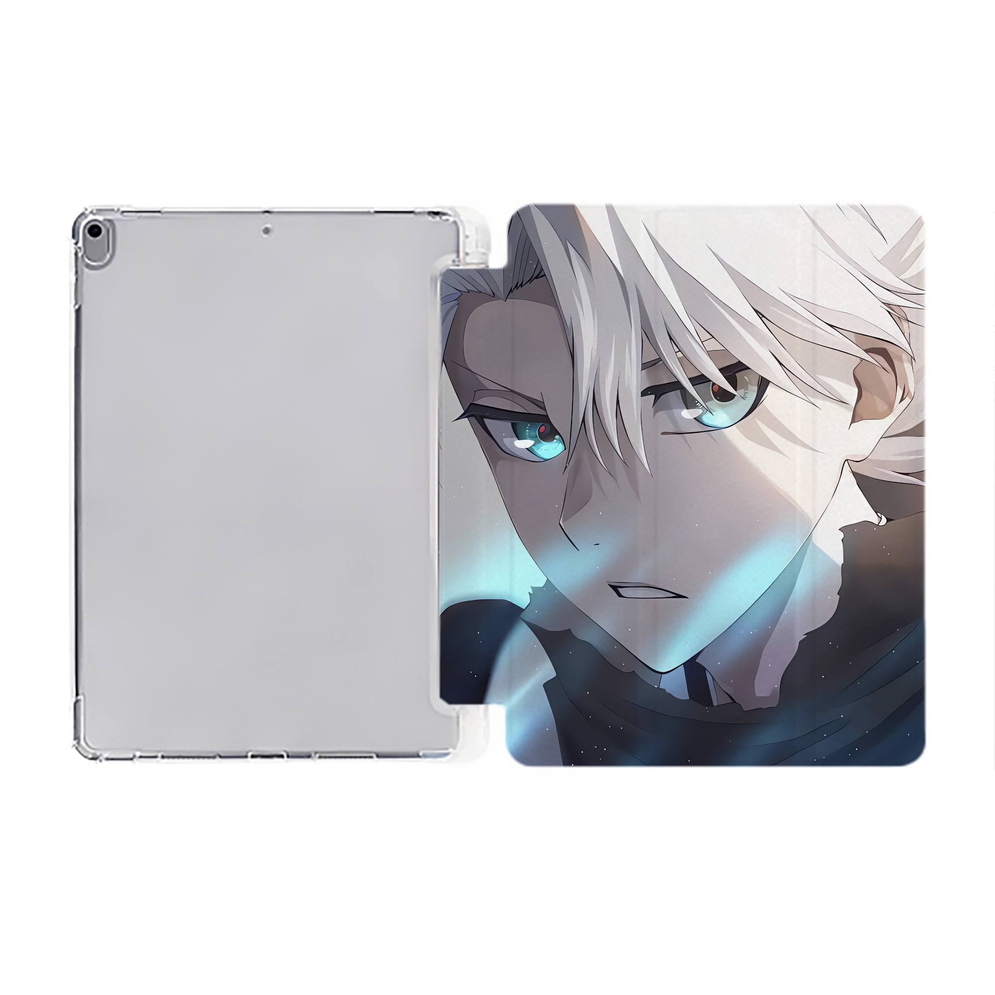（画像用） SPY×FAMILY间谍家家酒 IPad ケース ペン収納付き 三つ折りスタンド PUレザー×シリコン 対応機種9.5/10.5/10.9インチ